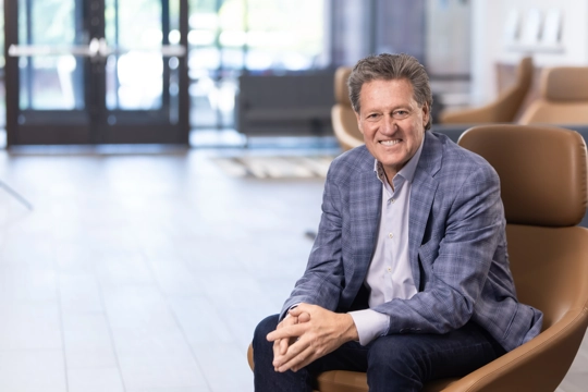 portrait of a smiling person in business attire